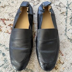 Everlane Black Leather Loafers